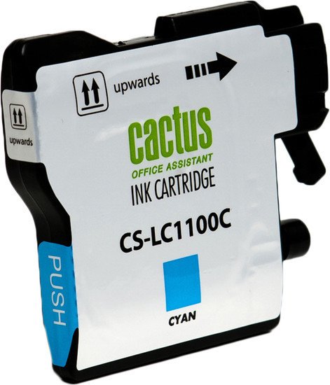 Картридж CACTUS CS-LC1100C (аналог Brother LC1100C)