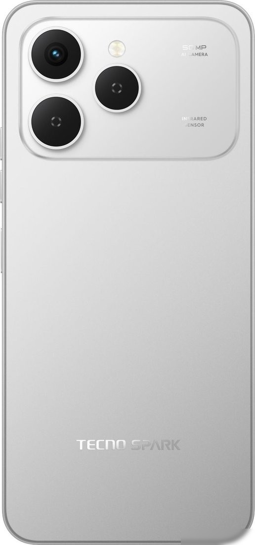 Телефон Tecno Spark 40 KM5n 8GB/256GB NFC (серый титановый)