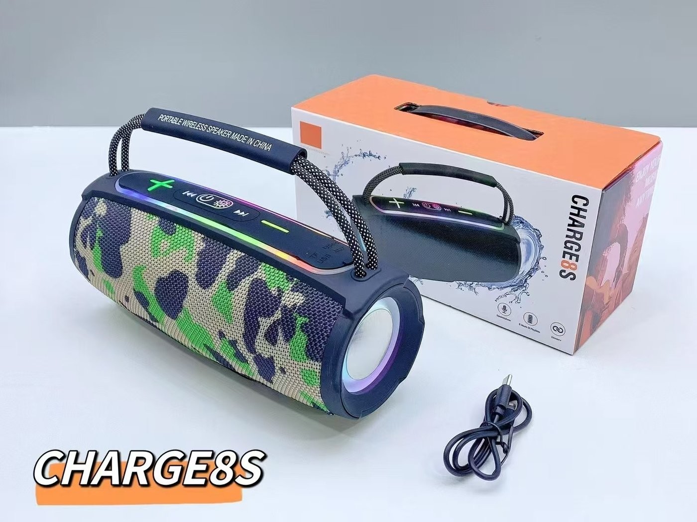 Беспроводная колонка Bseng CHARGE8S (камуфляж)