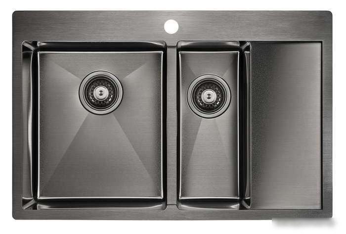 Кухонная мойка Paulmark PM227851-GML