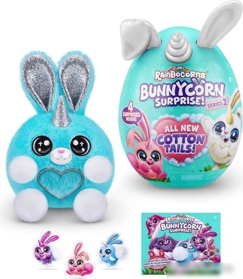 Кукла-сюрприз Zuru Rainbocorns Bunnycorn S2 9280