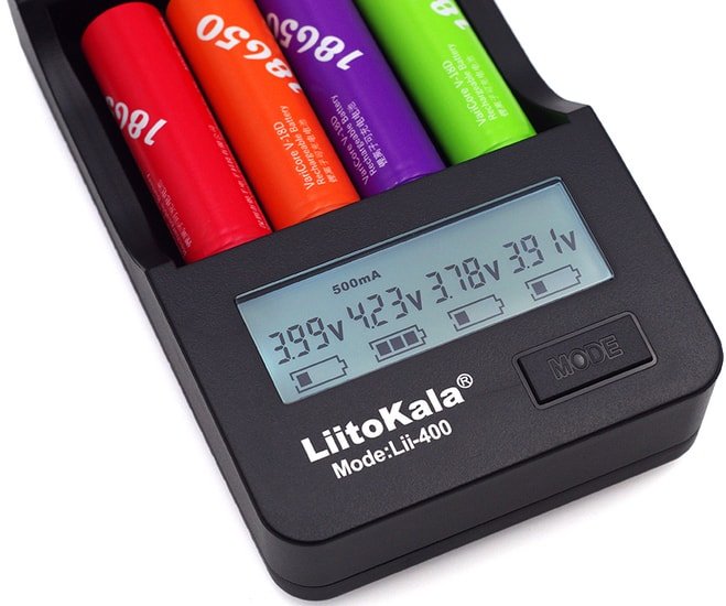 Зарядное LiitoKala Lii-400