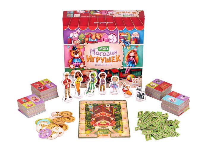 Настольная игра Стиль Жизни Мой магазин игрушек