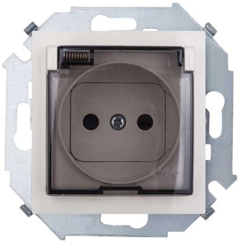 Розетка Simon 1591424-031 (слоновая кость)