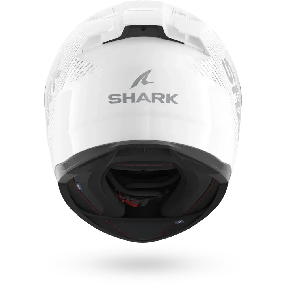 Мотошлем Shark Helmets D-Skwal 3 SP Lyne HE0902E-WSS-L (L, белый/серебристый)