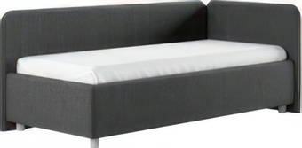 Кровать-тахта Сонум Capri R 90x200 (рогожка графит)