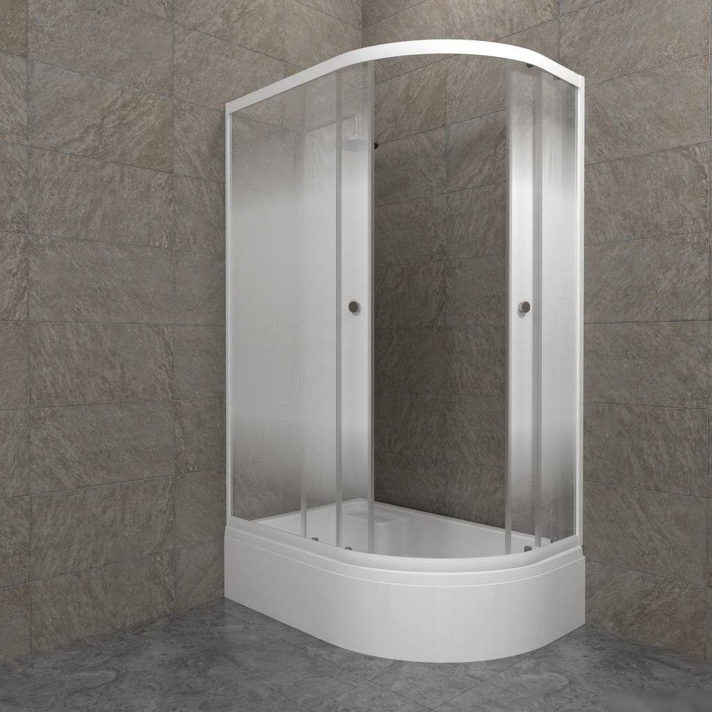 Душевой уголок Triton Коралл-Лайт 120x80 В (левосторонний)