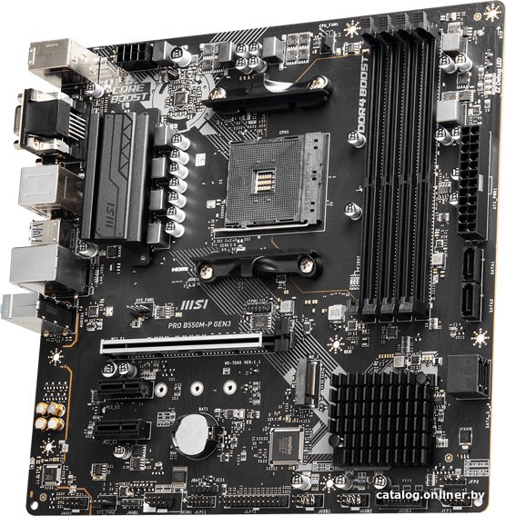 Материнская плата MSI Pro B550M-P Gen3