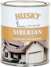 Краска Husky Siberian Акриловая для дерева 0.9 л (темно-зеленый RAL 6020)