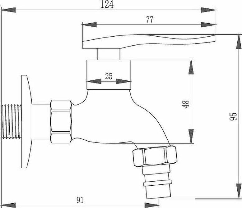 Смеситель Haiba HB522