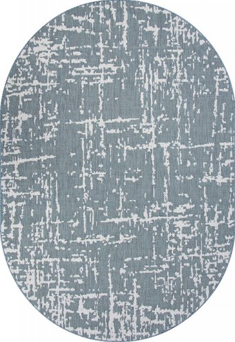 Циновка Merinos Kair S136-OVAL-BLUE (1.6х2.3)