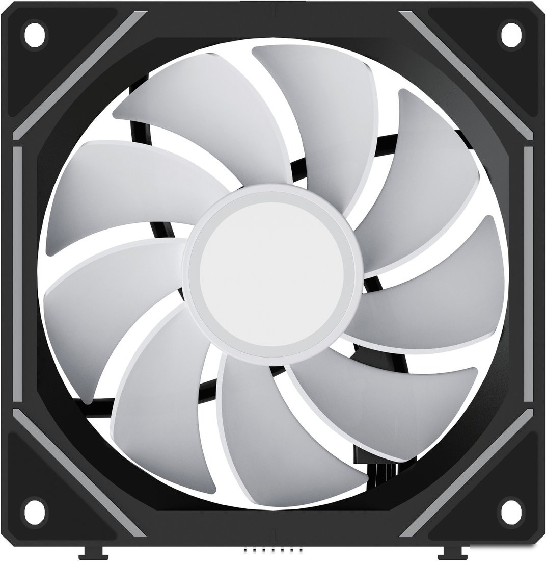 Комплект вентиляторов для корпуса Ocypus Gamma F12 Uni BK ARGB Reverse Blade 3IN1