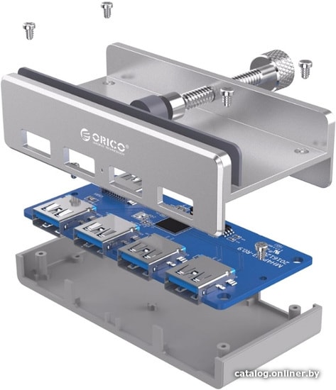 USB-хаб Orico MH4PU-SV