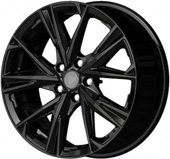 Литые диски Carwel Грейс 18x7" 5x114.3мм DIA 60.1мм ET 45мм BK