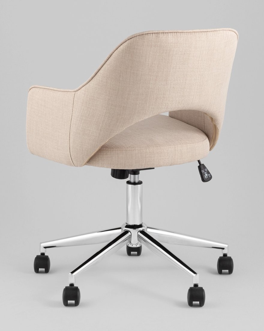 Офисное кресло Stool Group Кларк Clarkson Linen Beige (рогожка, бежевый)