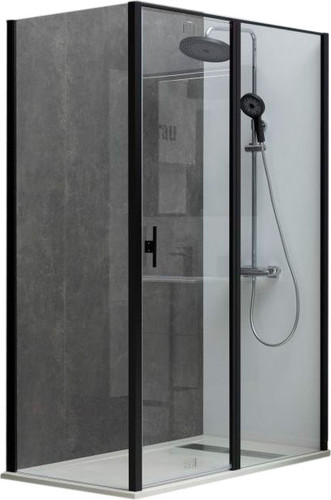 Душевой уголок Allen Brau Priority 120x100 304234 (черный браш)