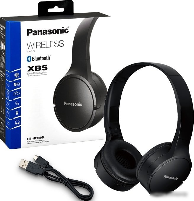 Наушники Panasonic RB-HF420BGE-K