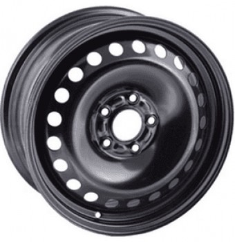 Штампованные диски Eurodisk 86J48,5H 17x7" 5x114.3мм DIA 67.1мм ET 48.5мм Black