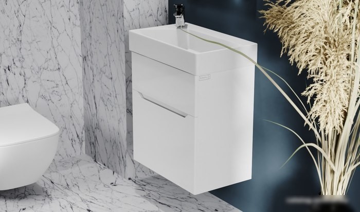 Raval Тумба под умывальник Brik 65 Brk.01.65/P/W/RL