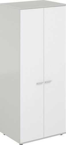 Шкаф распашной Norden 80x60x195.5 SG.825.SH.WH (серый бархат/белый)