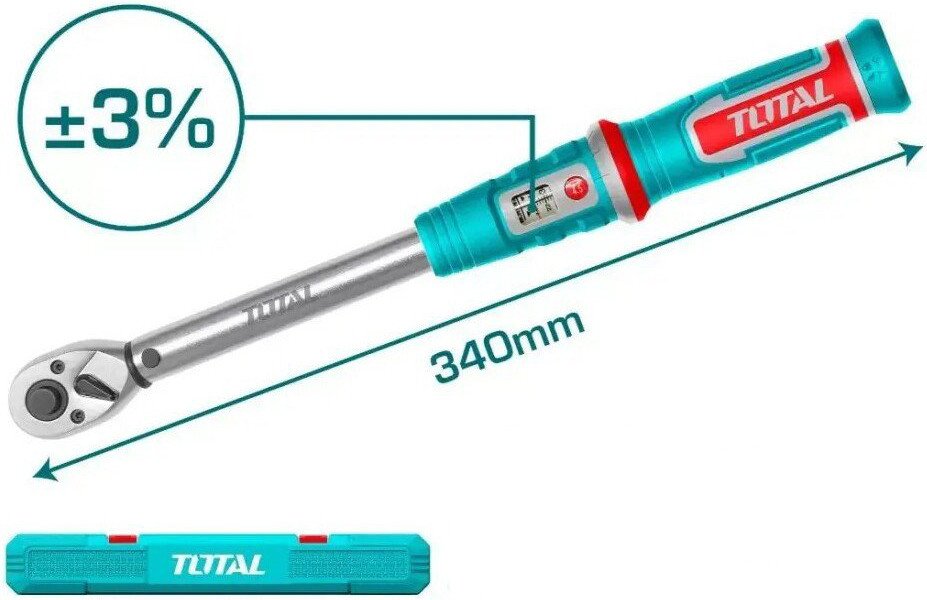 Динамометрический ключ Total THPTW3860N6