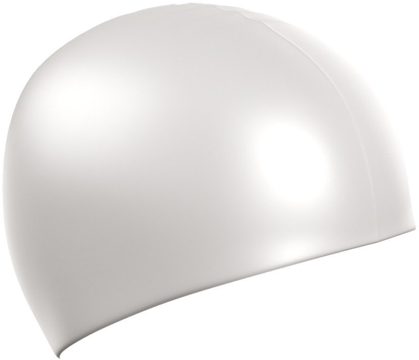 Шапочка для плавания Mad Wave Standart Cap Silicone (белый)