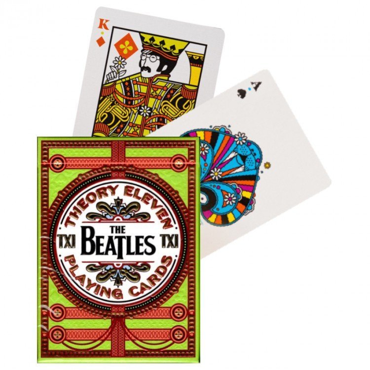 Карточная игра Theory11 The Beatles Green T1155