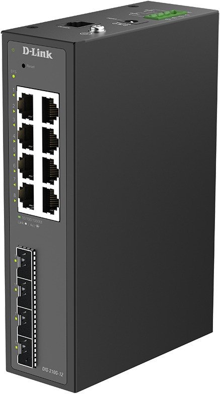 Управляемый коммутатор 2-го уровня D-Link DIS-210G-12/A1A