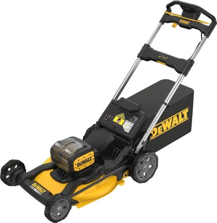 Газонокосилка DeWalt DCM WP134W2 (с 2-мя АКБ)