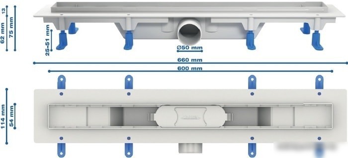 Трап/канал Styron STY-CH-60