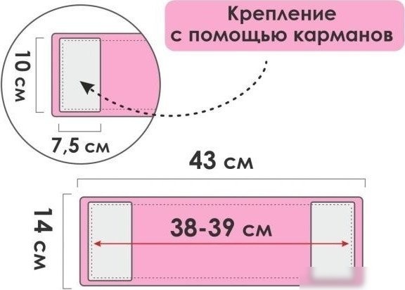 Моп (тряпка) Perfecto Linea 44-431011