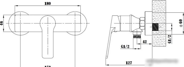 Смеситель Esko Singapore SB 80