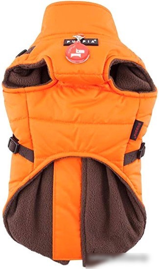 Шлейка-жилетка Puppia Mountaineer II PAPD-VT1366-OR-S (оранжевый)