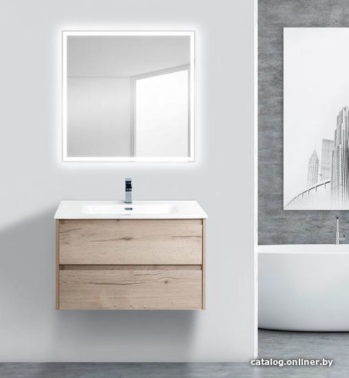 BelBagno Тумба под умывальник Kraft-800-2C-SO-RGB (rovere galifax bianco)