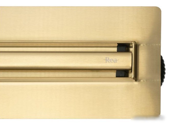 Трап/канал Rea Neox Slim Pro Matt Gold 90 см