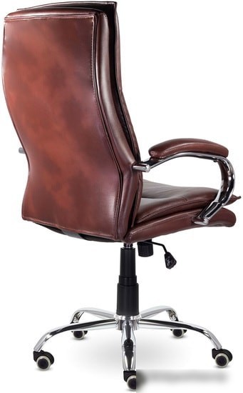 Кресло Brabix Premium Cuba EX-542 (экокожа/коричневый)