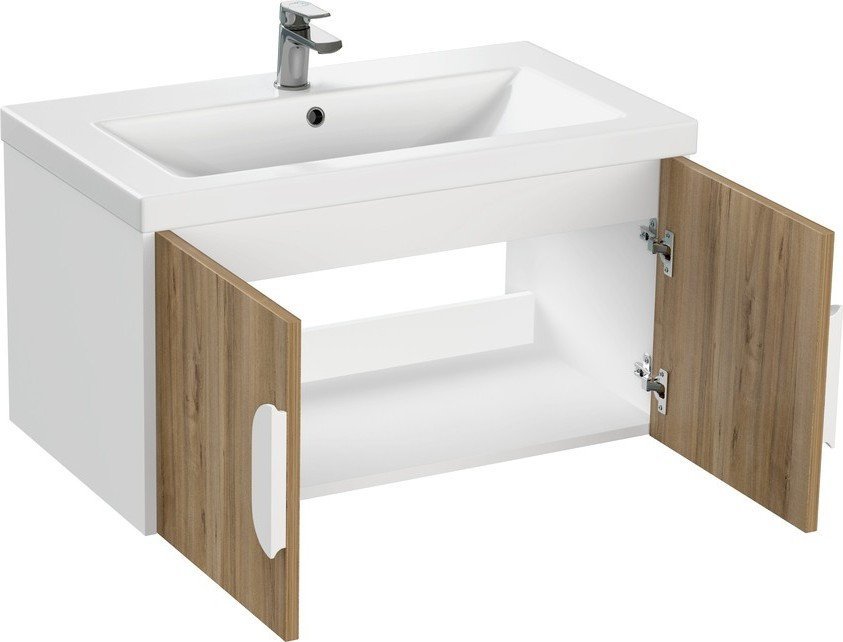 Cersanit Тумба под умывальник Como 80 69343 (орех)