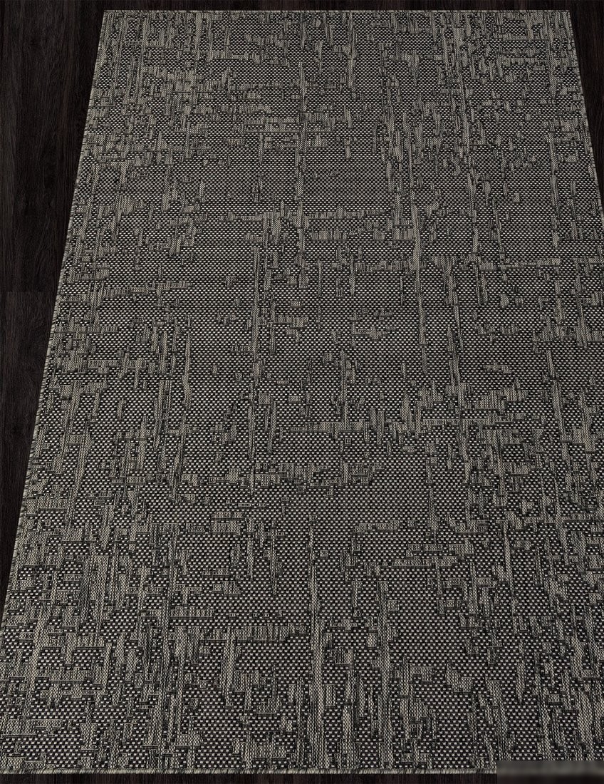 Циновка Merinos Kair S136-STAN-BLACK-GRAY (1.4х2)