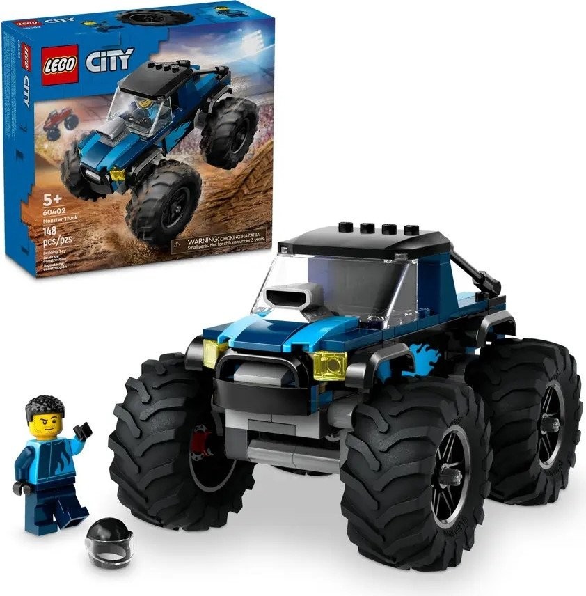 Конструктор LEGO City 60402 Синий монстр-трак