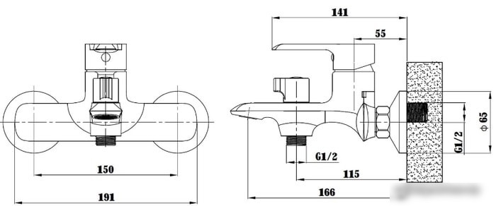 Смеситель Esko Sorrento SR54