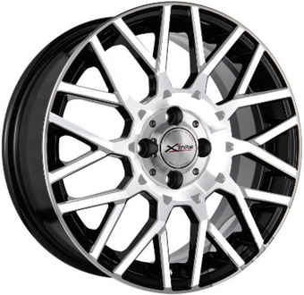 Литые диски X'trike X-131 17x7" 4x100мм DIA 60.1мм ET 43мм BKFP