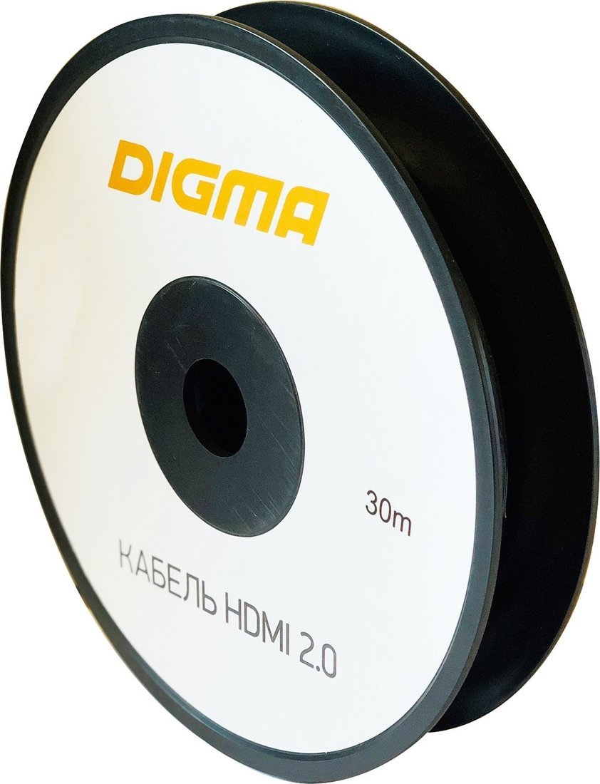 Кабель Digma BHP AOC 2.0-30 (30 м, черный)