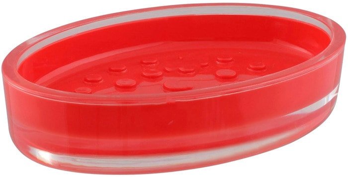 Мыльница Axentia Graz 128581 (красный)