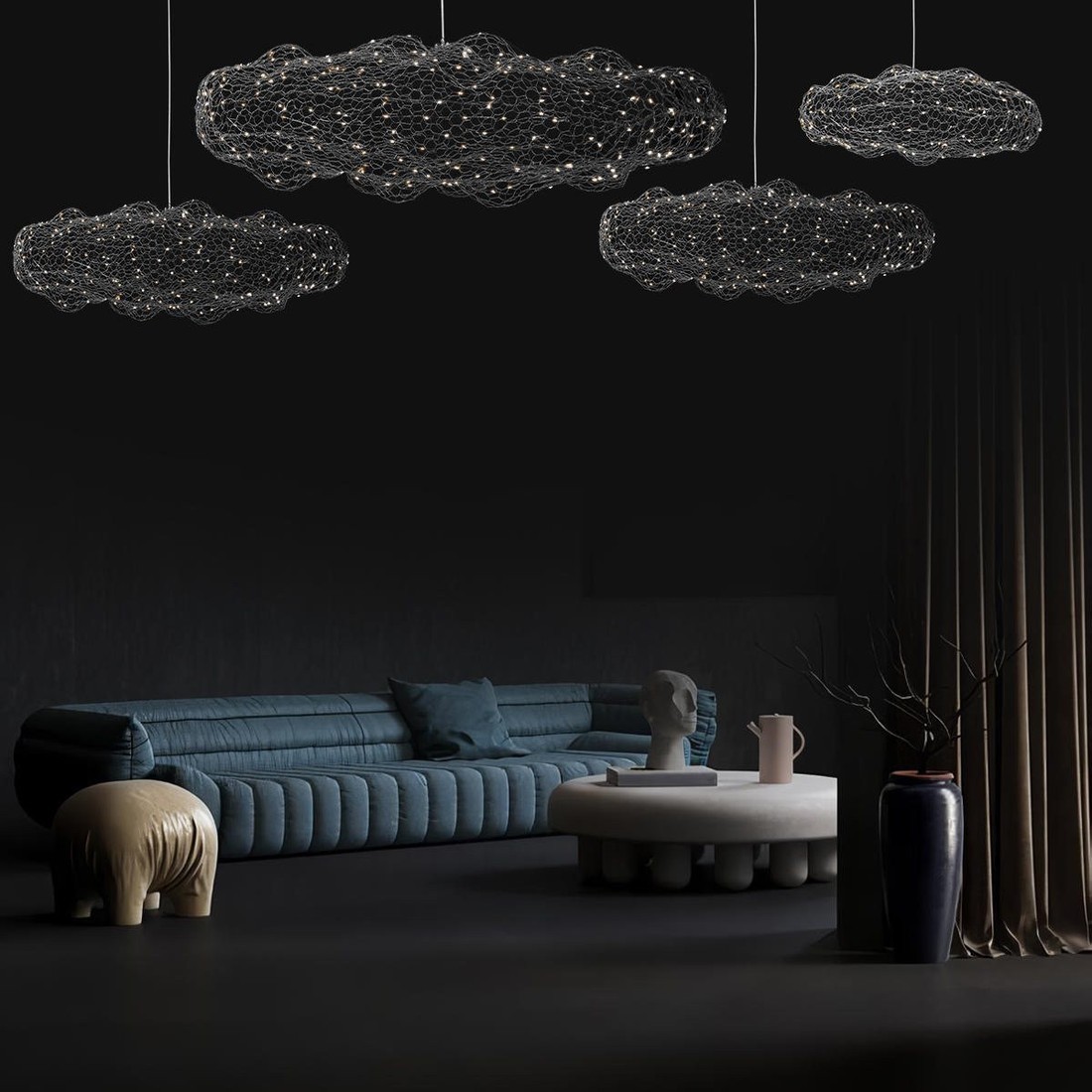 Подвесная люстра LOFT IT Cloud 10247/350 (White)