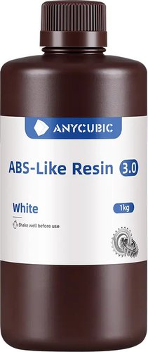 Фотополимер Anycubic ABS-Like 3.0 SABL3WH-10 (1л, белый)
