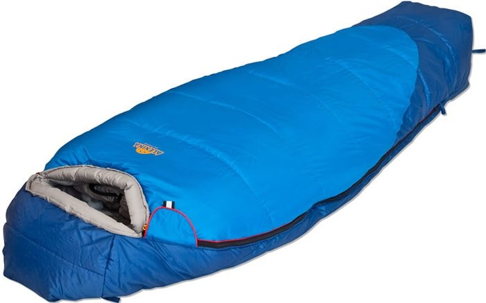 Спальный мешок AlexikA Mountain Compact (левая молния синий)