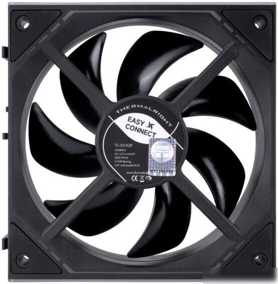 Комплект вентиляторов для корпуса Thermalright TL-M12QR X2 (черный)
