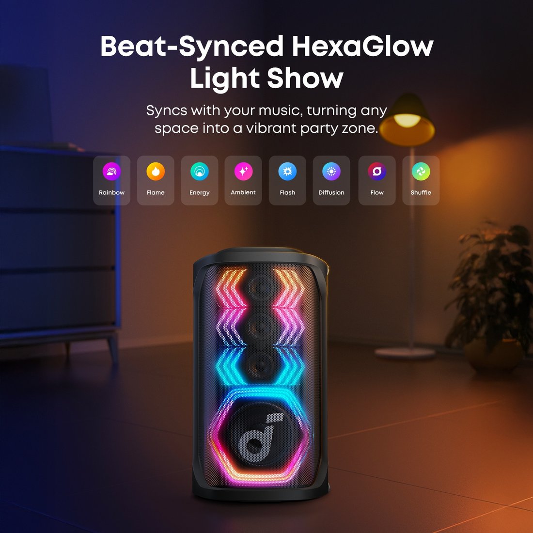 Патибокс Anker Soundcore Rave 3S