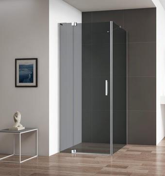 Душевой уголок Cezares SLIDER-AH-1-100-90/100-GRIGIO-Cr