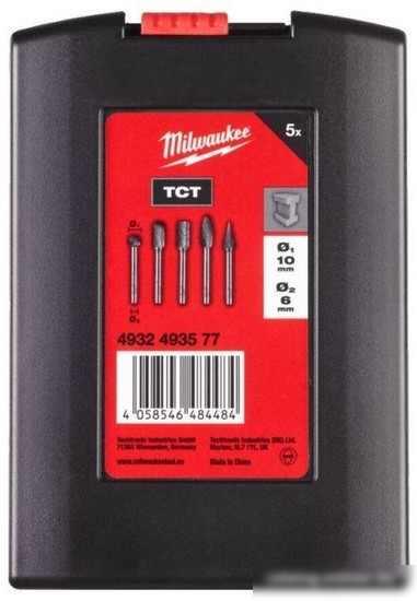 Набор борфрез Milwaukee 4932493577